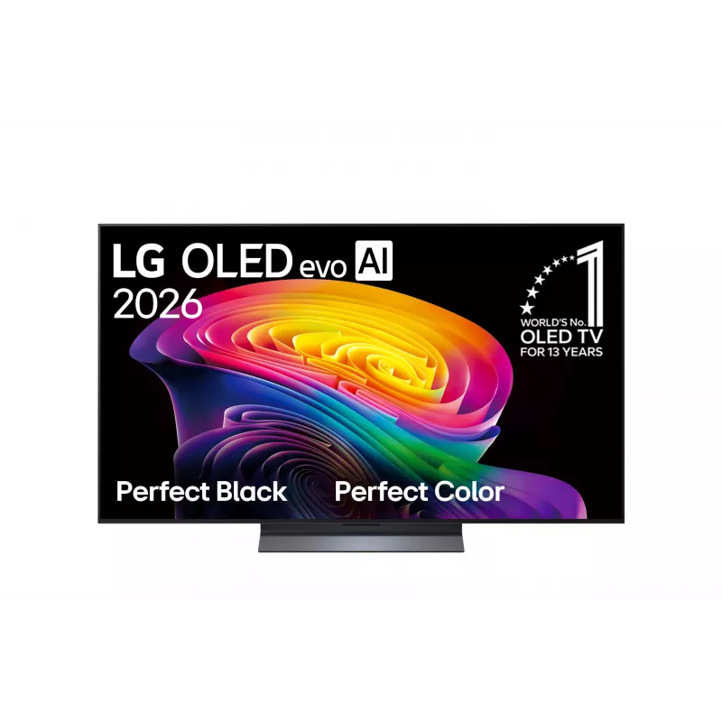 LG OLED55C61LA 4K OLED TV 55 collu izliekts viedtelevizors ar webOS 3.0, HDR Pro, Harman/Kardon audio, Magic Remote