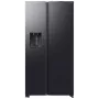 Samsung RS80F64KEFEO Amerikāņu stila ledusskapis ar saldētavu, 615L, Total No Frost, ūdens un ledus dozators ar pieslēgumu, Refined Steel