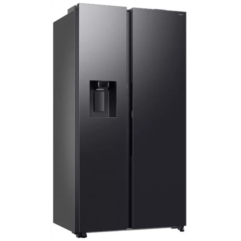 Samsung RS80F64KEFEO Amerikāņu stila ledusskapis ar saldētavu, 615L, Total No Frost, ūdens un ledus dozators ar pieslēgumu, Refined Steel