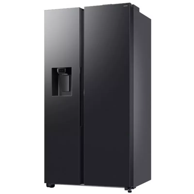 Samsung RS80F64KEFEO Amerikāņu stila ledusskapis ar saldētavu, 615L, Total No Frost, ūdens un ledus dozators ar pieslēgumu, Refined Steel