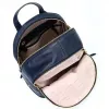 Michael Kors Rhea Mugursoma Navy Saffiano Āda Sievietēm 27x26x14 cm