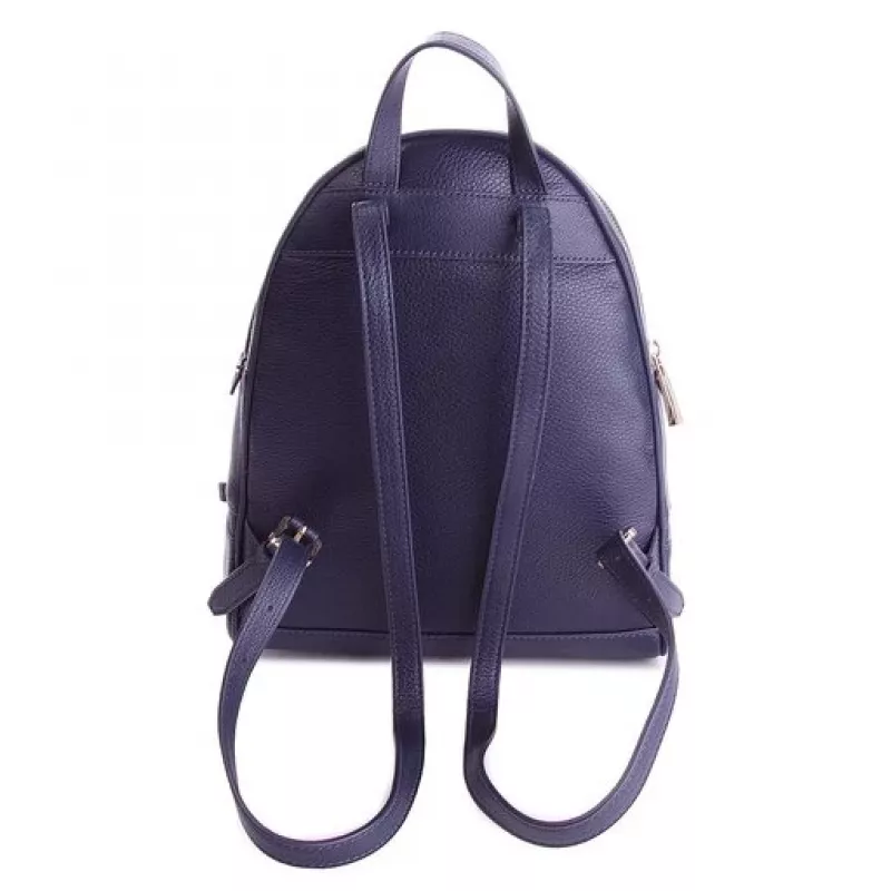 Michael Kors Rhea Mugursoma Navy Saffiano Āda Sievietēm 27x26x14 cm