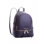 Michael Kors Rhea Mugursoma Navy Saffiano Āda Sievietēm 27x26x14 cm