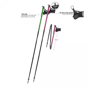Komperdell FXP Carbon 125 cm Running Poles