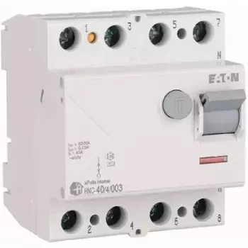 EATON HNC-40 Noplūdes strāvas slēdzis 40A 4P 30mA maiņstrāva