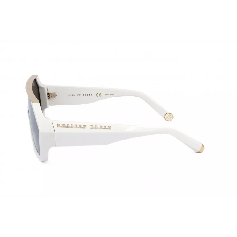 Philipp Plein Sieviešu saulesbrilles SPP047-3GFG Oversized Ģeometriskas Acetāts UV400