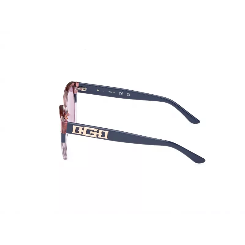 GUESS Sieviešu kaķacs formas saulesbrilles GU7912-5592Y Havana/Brūna 55mm