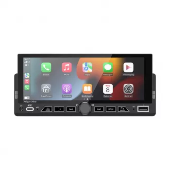KRUGER & MATZ KM2017 1DIN Auto radio ar Apple CarPlay un Android Auto