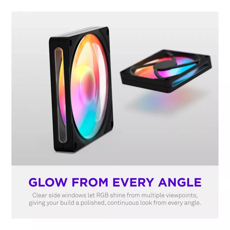 NZXT F140 RGB 140mm Black Fan