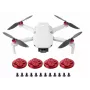 SUNNYLIFE Motoru aizsargvāciņi DJI Mavic Mini 2 / Mini SE (4 gab.) - Melns