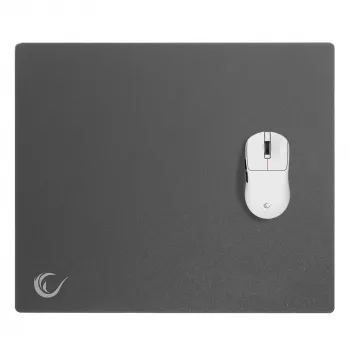 Rampage Vision Glass Mouse Pad XL 450x400 mm Micro-Etched Tempered Glass Black