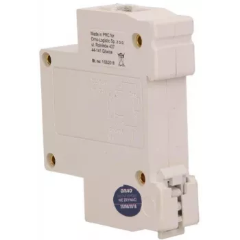 ORNO OR-DP-SB-133 Vadu durvju zvans, DIN sliede 1 modulis, 230V AC, 85 dB, balts/pelēks
