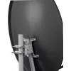CORAB COR-800SAE-C 80 cm Offset Satelītantena, Antracīta