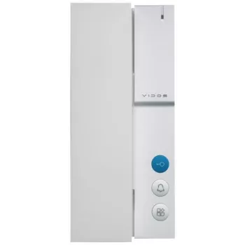 VIDOS 2IP U210-W Unifon IP Video Durvju Stacija ar 7 collu Skārienekrānu, PoE, Balta