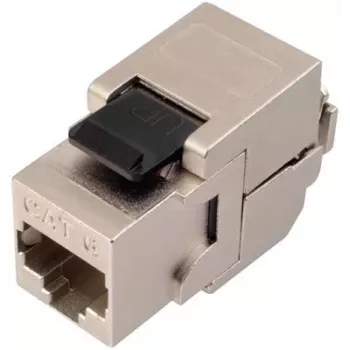 SOLARIX Cat.6 STP RJ45 Keystone Module Tool-less IDC Black