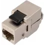 SOLARIX Cat.6 STP RJ45 Keystone Module Tool-less IDC Black