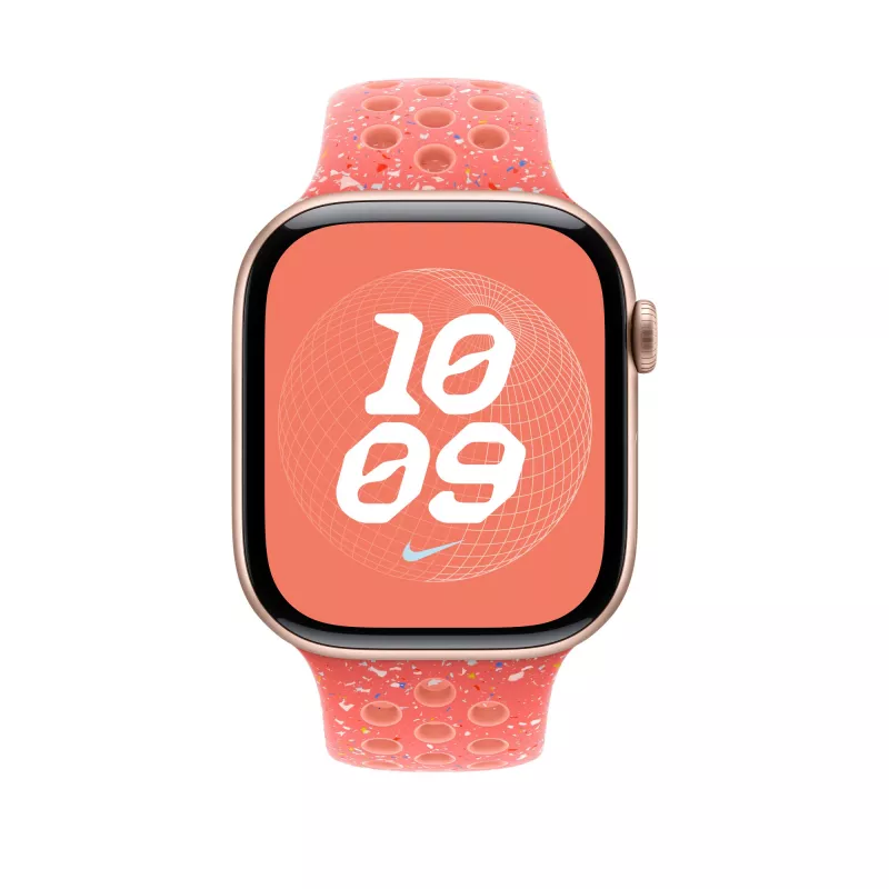 Apple Nike Sport Band, Magic Ember, 46mm, S/M