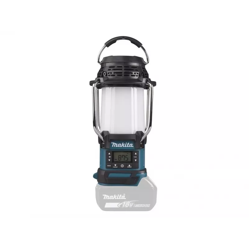Makita DMR055 14.4V/18V Li-Ion Bezvadu Radio ar Laternu (Instrumenta korpuss)