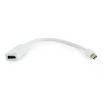 Gembird Mini DisplayPort to HDMI Adapter 4K 30Hz White A-MDPM-HDMIF-02-W
