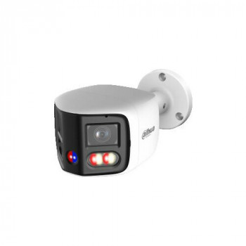DAHUA IPC-PFW31259S-A180-E2-AS-PV-0280B 5MP divu objektīvu panorāmas āra tīkla kamera ar aktīvo atturēšanu, divvirzienu audio un PoE/Wi-Fi