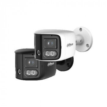 DAHUA IPC-PFW31259S-A180-E2-AS-PV-0280B 5MP divu objektīvu panorāmas āra tīkla kamera ar aktīvo atturēšanu, divvirzienu audio un PoE/Wi-Fi