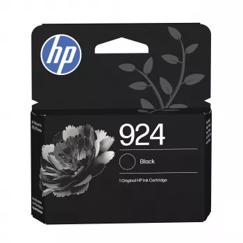 HP 924 Melna oriģinālā tintes kasetne