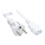 Good Connections Schuko kontaktdakša uz IEC C13 strāvas kabeli, balts, 1m
