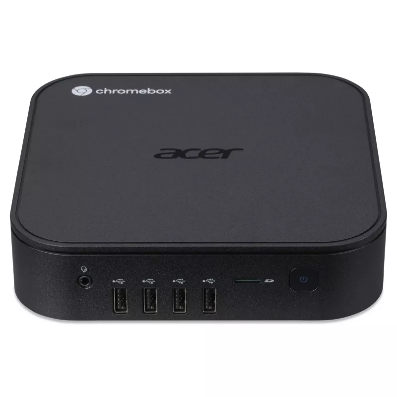 Acer Chromebox CXI6 C3-100U Mini dators - Intel Core 3 100U, 16GB RAM, 256GB SSD, ChromeOS