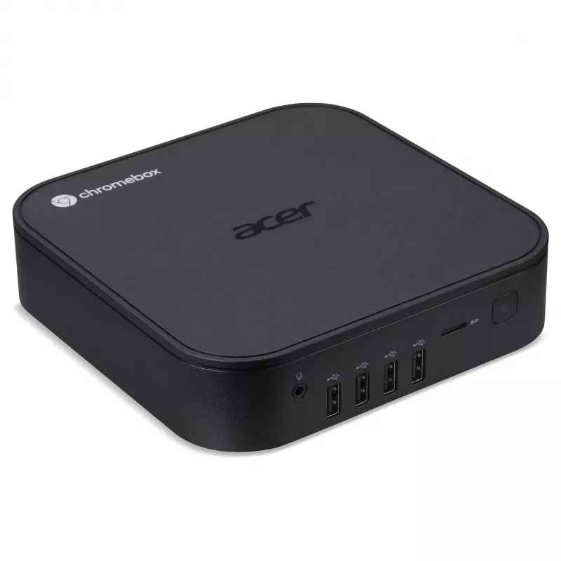 Acer Chromebox CXI6 C3-100U Mini dators - Intel Core 3 100U, 16GB RAM, 256GB SSD, ChromeOS