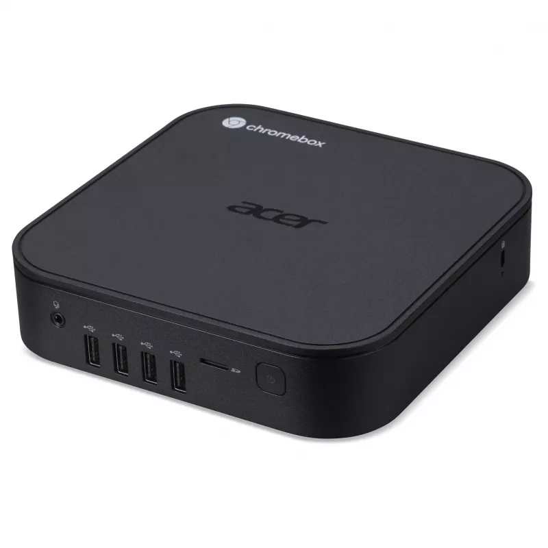 Acer Chromebox CXI6 C3-100U Mini dators - Intel Core 3 100U, 16GB RAM, 256GB SSD, ChromeOS