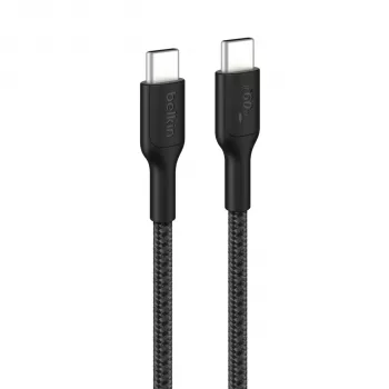 Belkin BOOST↑CHARGE pīts USB-C uz USB-C kabelis 60W 2m melns