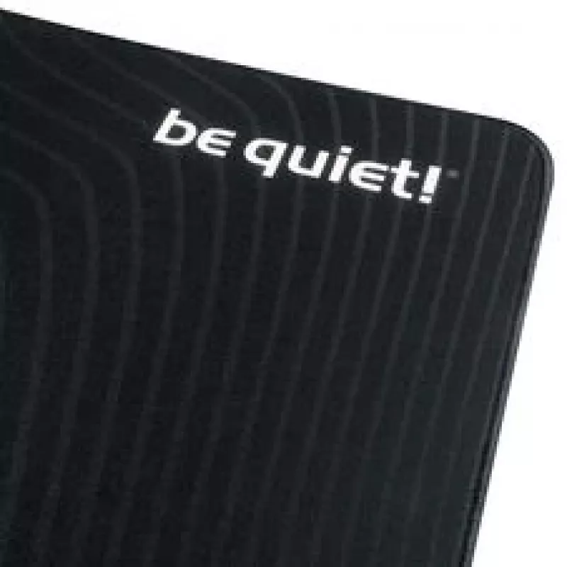 be quiet! Pele spilventiņš XL Melns