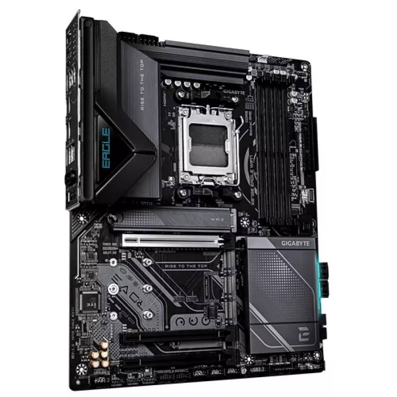 GIGABYTE X870E EAGLE WIFI7 AM5 ATX mātesplate, 4x DDR5, HDMI, DP, 4x M.2, USB4, Wi-Fi 7, 5GbE