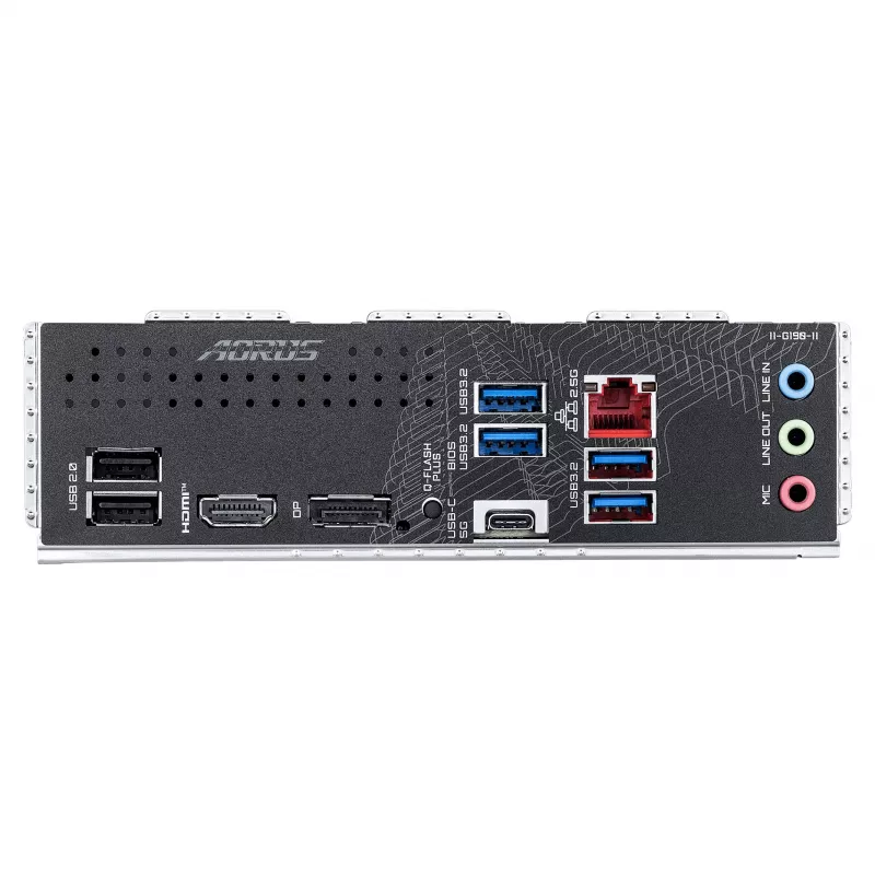GIGABYTE B550M X AORUS ELITE AM4 Micro-ATX mātesplate, AMD B550, 4x DDR4, HDMI/DP, 2x M.2, 2.5GbE, Wi-Fi 6E