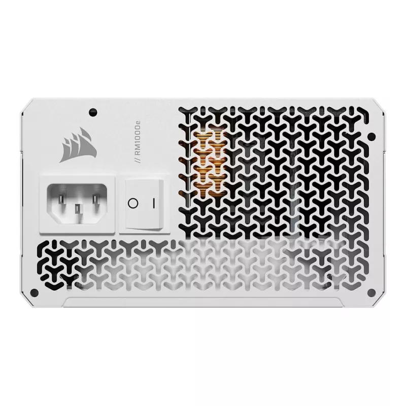 CORSAIR RMe White Series RM1000e 2026 Cybenetics Platinum Certified 1000W Pilnībā modulārs ATX 3.0 barošanas bloks