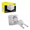 CORSAIR RMe White Series RM850e 2026 Cybenetics Platinum sertificēts 850W pilnībā modulārs ATX barošanas bloks