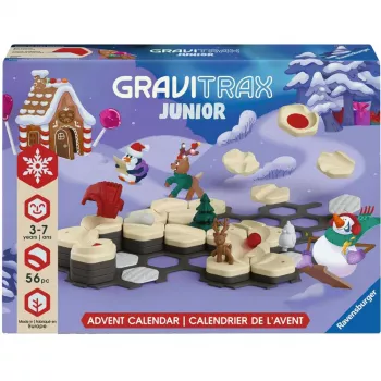 Ravensburger GraviTrax Junior Adventa kalendārs - 24 dienas ar marmora trases pārsteigumiem