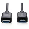 DIGITUS Armored HDMI 2.1 Active Optical Cable, 8K UHD, 20 m, Melns