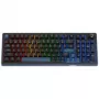 Ducky OK-M 98 spēļu tastatūra, 98% izkārtojums, karsti maināmi slēdži, RGB, ANSI - KTT Baby Blue slēdži