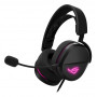 ASUS ROG Pelta Core vadu spēļu austiņas – 50mm Essence draiveri, noņemams mikrofons, hibrīdie ausu spilveni, vairāku platformu