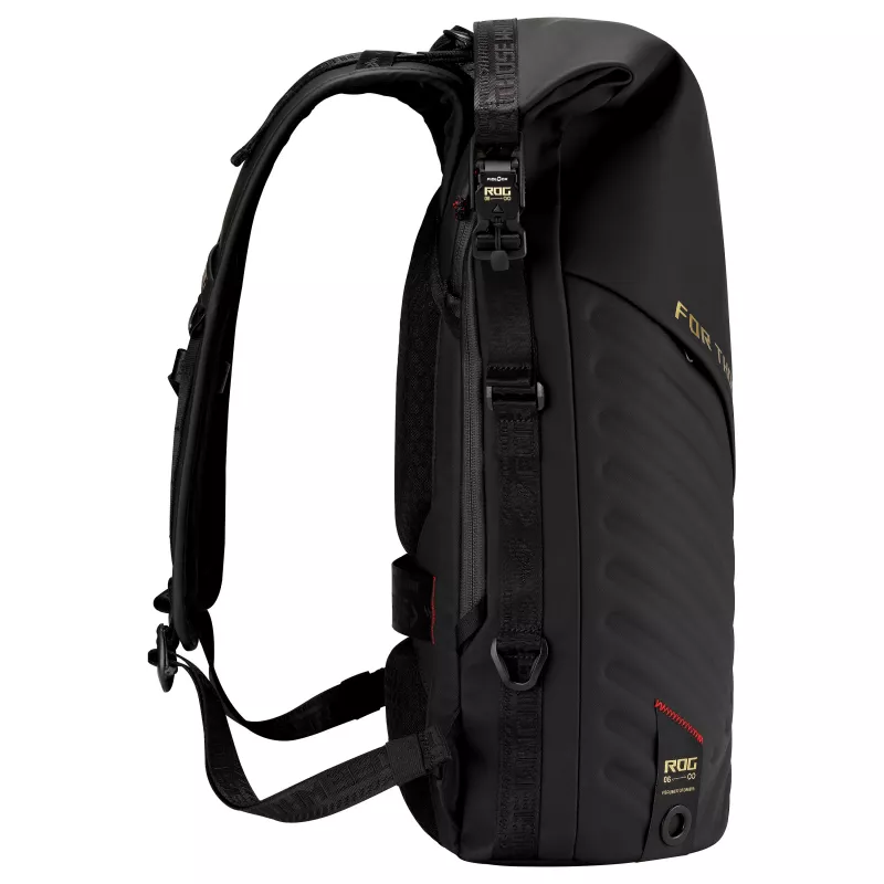 ASUS ROG Slash mugursoma BP3802 Edition 20 - 16L ūdensatgrūdoša Cordura mugursoma klēpjdatoriem līdz 17,3 collām, melna