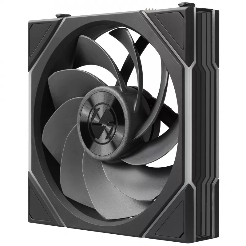 Lian Li UNI FAN TL FLEX Wireless ARGB Reverse Blade 120mm ventilators - Melns