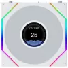 Lian Li UNI FAN TL LCD FLEX Wireless ARGB Reverse Blade 120mm ventilators - balts