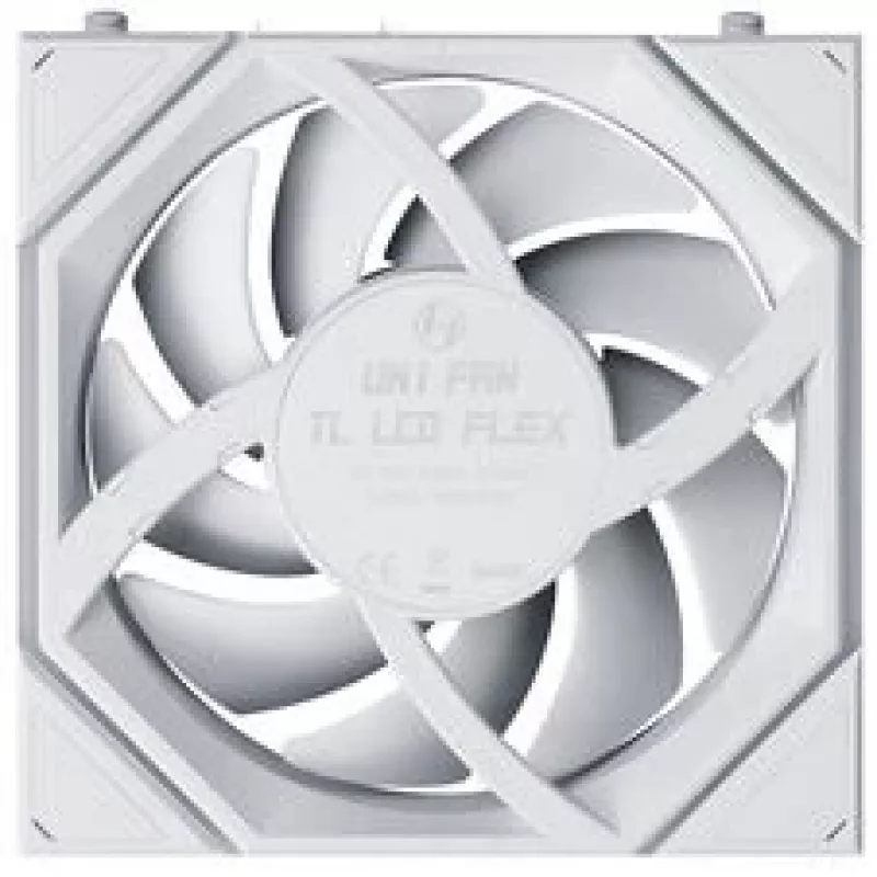 Lian Li UNI FAN TL LCD FLEX Wireless ARGB Reverse Blade 120mm ventilators - balts