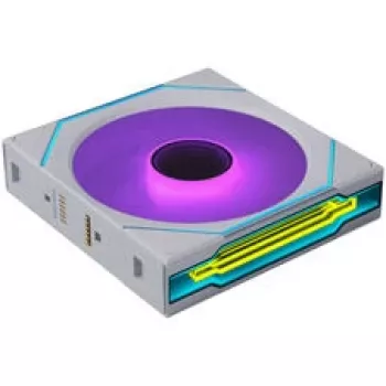 Lian Li UNI FAN SL-INF FLEX Wireless ARGB Reverse Blade 120mm ventilators - balts