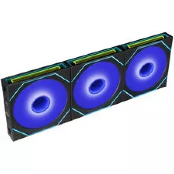 Lian Li UNI FAN SL-INF FLEX Wireless ARGB 120mm Ventilators 3 gab. ar Kontrolieri - Melns