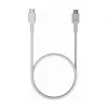 Green Cell PowerStream USB-C uz USB-C kabelis 100W PD 2m balts