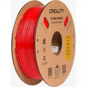 Creality Hyper PETG 3D printera pavediens, 1,75 mm, 1 kg, sarkans
