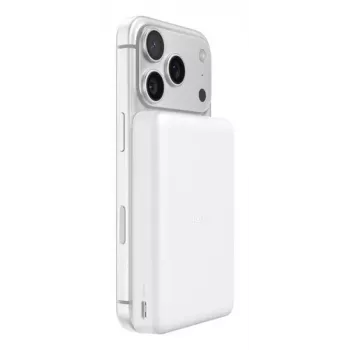 Belkin BoostCharge Slim 10000mAh magnētiskā bezvadu jaudas banka 7.5W balta
