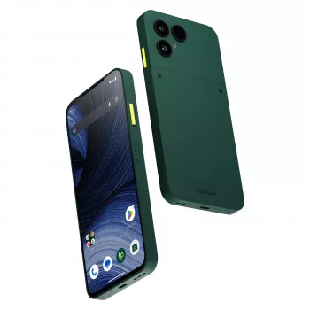 Fairphone 6+ 256GB Forest Green Dual SIM 5G Modularais viedtālrunis (12GB RAM, Android 13, 50MP trīskāršā kamera, IP55)